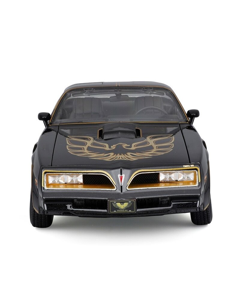 MAISTO MAISTO 31464 1/18 SCALE DIE CAST PONTIAC FIREBIRD TRANS AM: BLACK