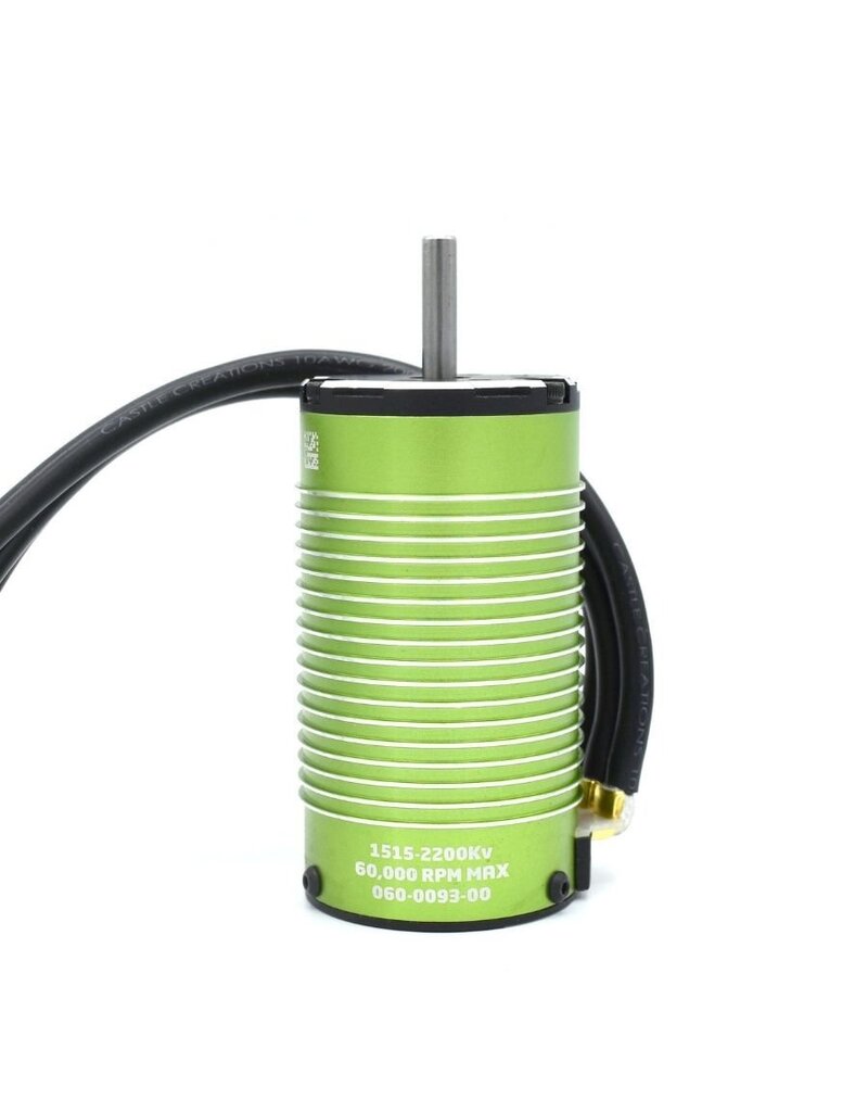 CASTLE CREATIONS CSE060009300 4 POLE SENSERED BRUSHLESS MOTOR 2200KV V2