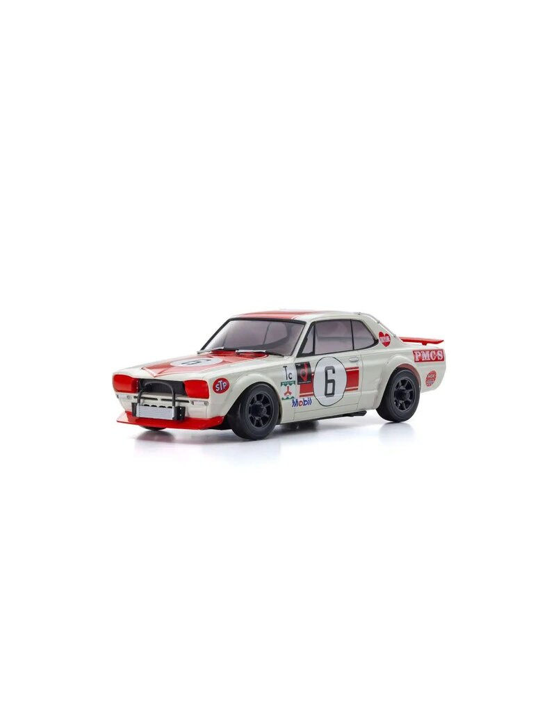 KYOSHO KYO32643R MINI-Z AWD MA-020 READYSET NISSAN SKYLINE 2000GT-R (KPGC10) RACING 1972: #6 RED