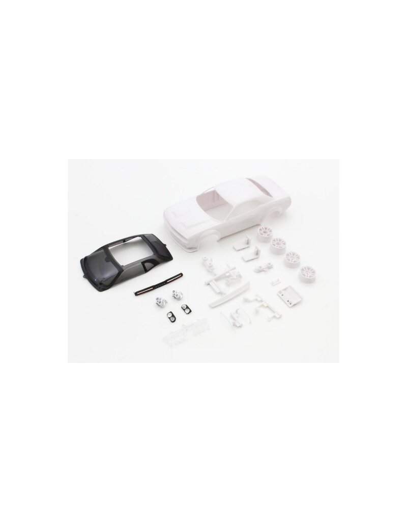 KYOSHO KYOMZN203 DODGE CHALLENGER SRT WHITE BODY SET W/WHEEL