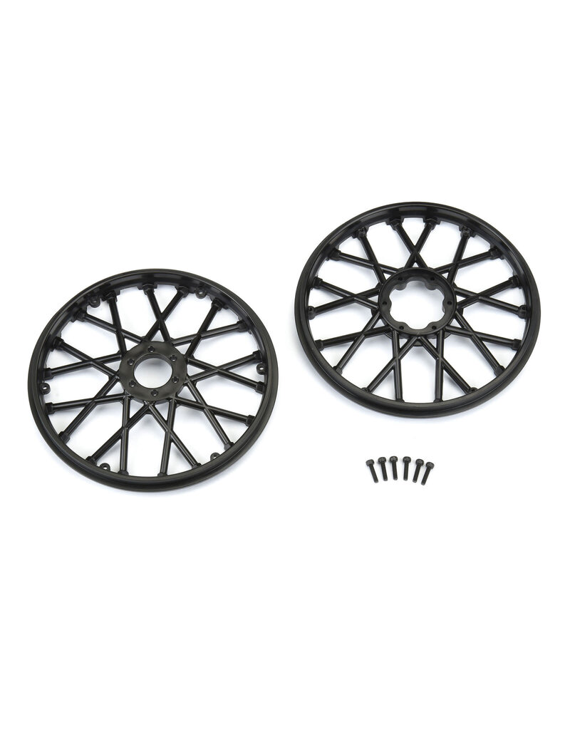 PROLINE RACING PRO283203 BULLYSPOKE V2 BEAD FRONT WHEEL BLACK FOR PROMOTO