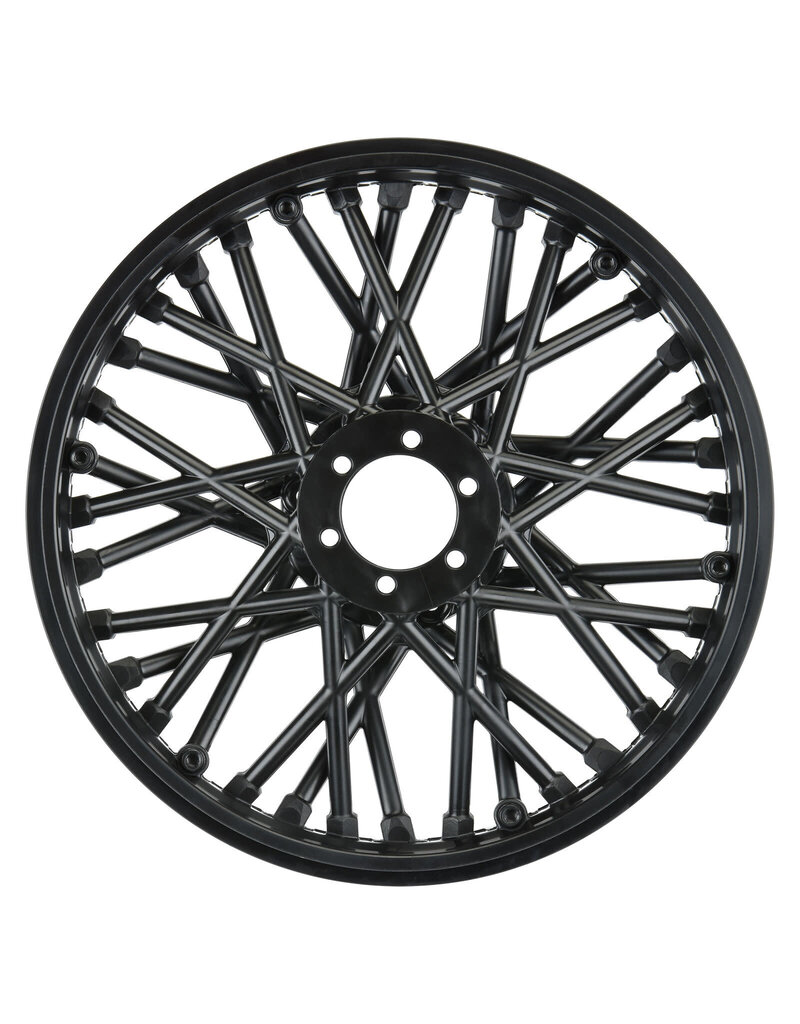 PROLINE RACING PRO283203 BULLYSPOKE V2 BEAD FRONT WHEEL BLACK FOR PROMOTO