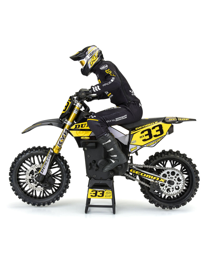 PROLINE RACING PRO283303 BULLYSPOKE V2 BEAD REAR WHEEL BLACK FOR PROMOTO