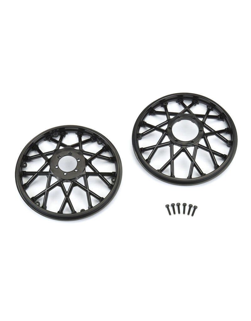 PROLINE RACING PRO283303 BULLYSPOKE V2 BEAD REAR WHEEL BLACK FOR PROMOTO