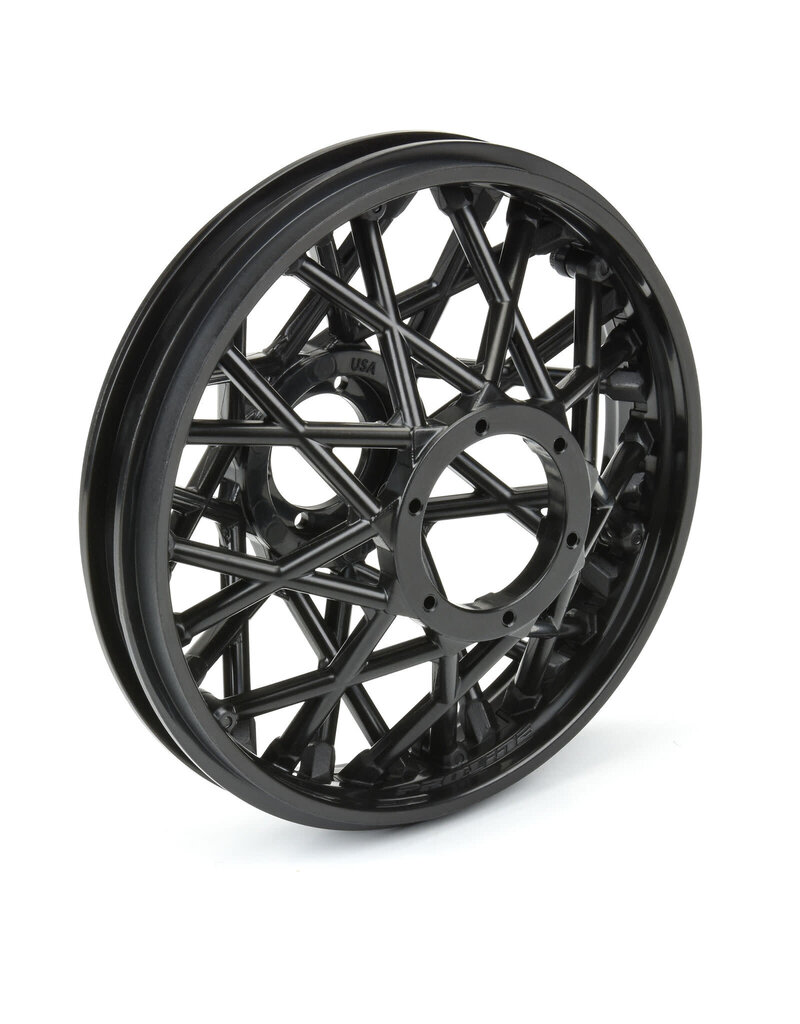 PROLINE RACING PRO283303 BULLYSPOKE V2 BEAD REAR WHEEL BLACK FOR PROMOTO