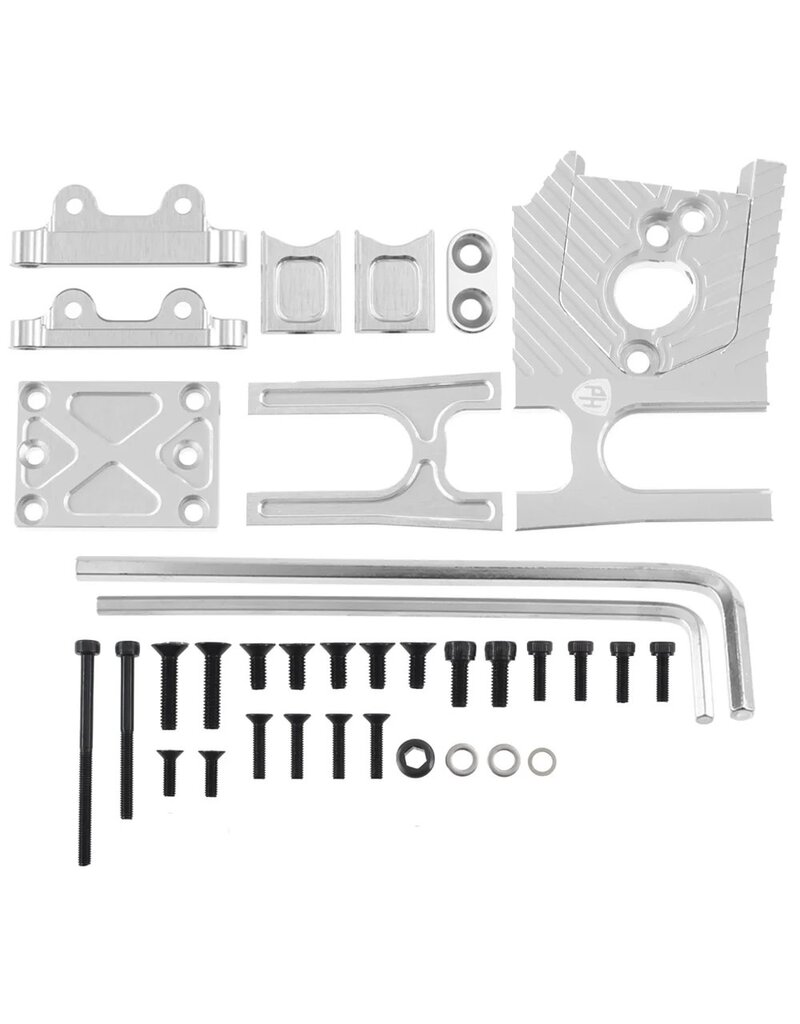 POWER HOBBY PHB6309 7075 ALUMINUM GRUBLOCK MOTOR MOUNT, FOR ARRMA 6S (KRATON / OUTCAST / MOJAVE / TALION)