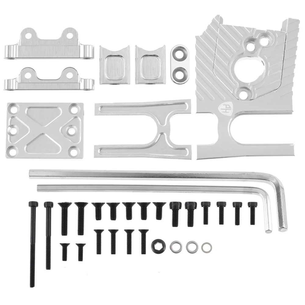 PHB6309 7075 ALUMINUM GRUBLOCK MOTOR MOUNT, FOR ARRMA 6S (KRATON / OUTCAST / MOJAVE / TALION)