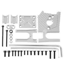 POWER HOBBY PHB6307 7075 ALUMINUM GRUBLOCK MOTOR MOUNT, FOR ARRMA LIMITLESS / INFRACTION V1 / FELONY TYPHON