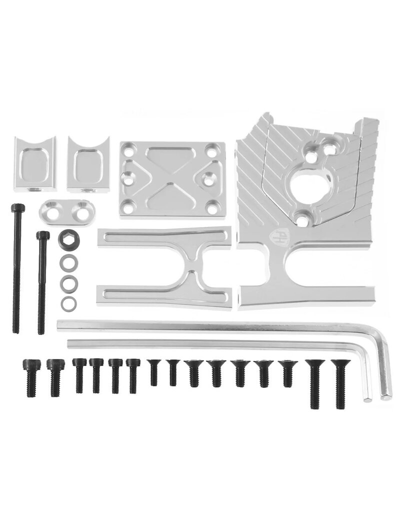 POWER HOBBY PHB6307 7075 ALUMINUM GRUBLOCK MOTOR MOUNT, FOR ARRMA LIMITLESS / INFRACTION V1 / FELONY TYPHON