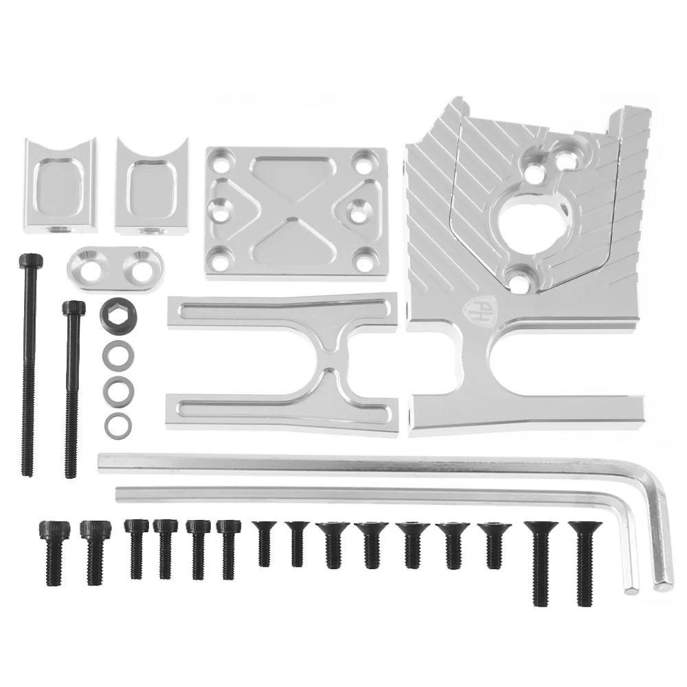 PHB6307 7075 ALUMINUM GRUBLOCK MOTOR MOUNT, FOR ARRMA LIMITLESS / INFRACTION V1 / FELONY TYPHON
