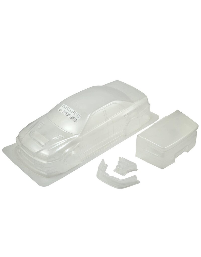 YOKOMO YOKSD-KU2BB GOODYEAR RACING WITH KUNNY'Z JZX100 CHASER DRIFT BODY SET (CLEAR)
