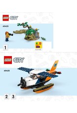 LEGO LEGO 60425 CITY JUNGLE EXPLORER WATER PLANE