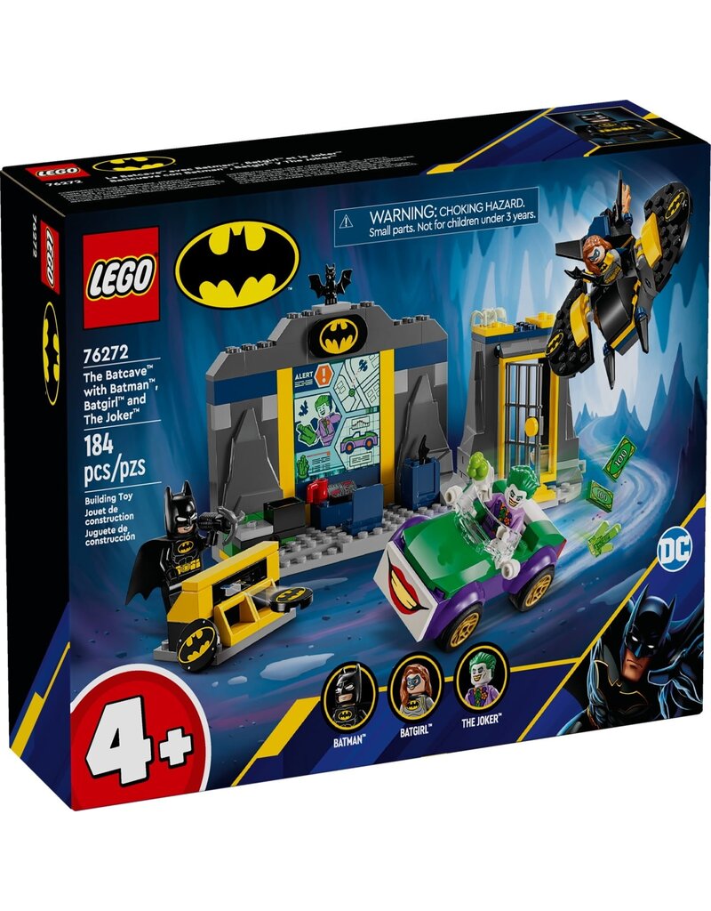 LEGO LEGO 76272 THE BATCAVE WITH BATMAN, BATGIRL AND THE JOKER 184PCS