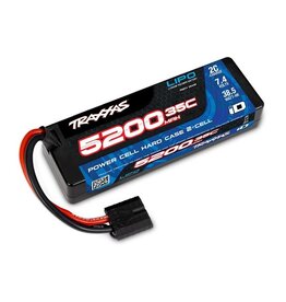 TRAXXAS TRA2844R 2S LIPO 7.4V 5200MAH 35C BATTERY: ID