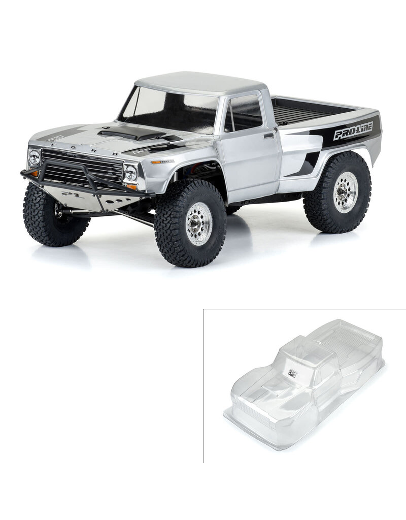 PROLINE RACING PRO364700 1967 FORD F-100 PRE-RUNNER 12.3 WB CLEAR