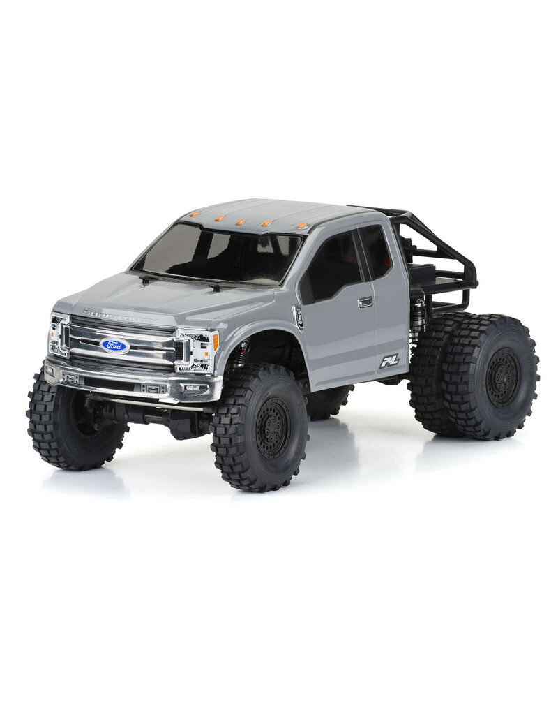 PROLINE RACING PRO361900 2017 F-250 SUPER DUTY CAB ONLY 12.3" WB: CLEAR