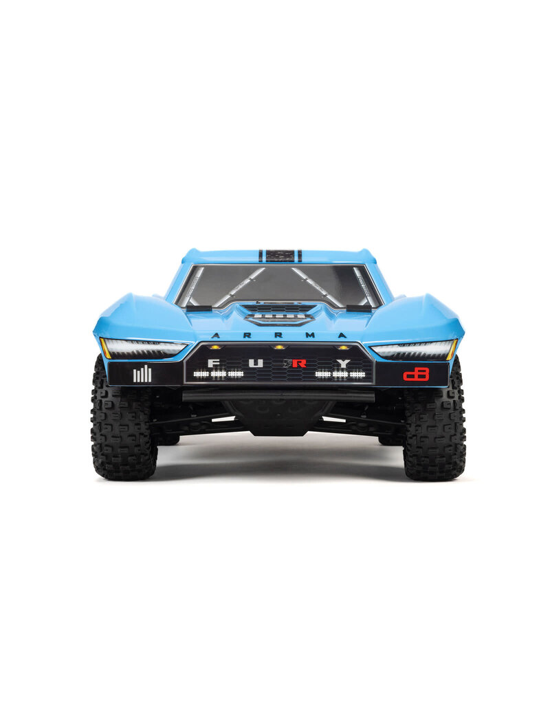 ARRMA ARA3221ST2 1/10 FURY 2WD SHORT COURSE TRUCK RTR WITH SMART BATTERY & CHARGER, BLUE