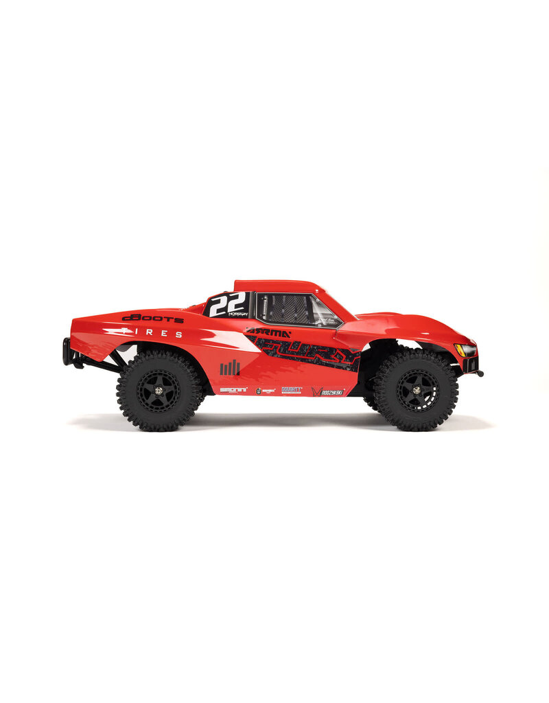 ARRMA ARA3221ST1 1/10 FURY 2WD SHORT COURSE TRUCK RTR WITH SMART BATTERY & CHARGER, RED