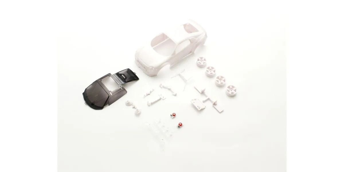 KYOMZN211 HONDA NEO CLASSIC RACER WHITE BODY SET W/ RIM AWD