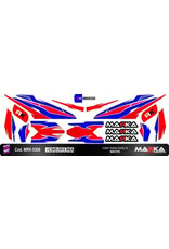 MARKA RACING PRODUCTS MRK-5300 SKIN ADHESIVE JOMUREMA BODY JR-GT01 COLOR 1