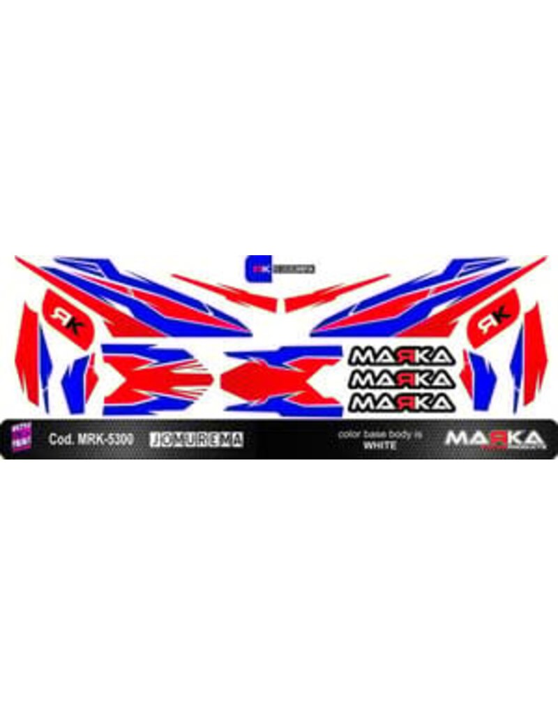MARKA RACING PRODUCTS MRK-5300 SKIN ADHESIVE JOMUREMA BODY JR-GT01 COLOR 1
