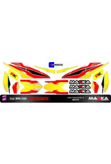 MARKA RACING PRODUCTS MRK-5304 SKIN ADHESIVE JOMUREMA BODY JR-GT01 COLOR 5