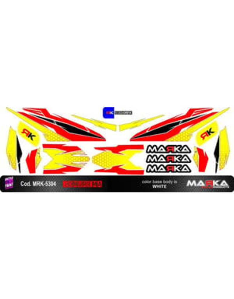 MARKA RACING PRODUCTS MRK-5304 SKIN ADHESIVE JOMUREMA BODY JR-GT01 COLOR 5
