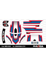MARKA RACING PRODUCTS MRK-5320 SKIN ADHESIVE JOMUREMA BODY JR-GT01 COLOR 1