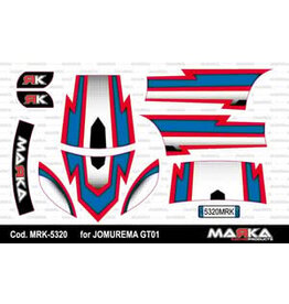 MARKA RACING PRODUCTS MRK-5320 SKIN ADHESIVE JOMUREMA BODY JR-GT01 COLOR 1