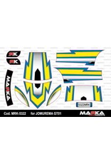 MARKA RACING PRODUCTS MRK-5322 SKIN ADHESIVE JOMUREMA BODY JR-GT01 COLOR 3