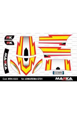 MARKA RACING PRODUCTS MRK-5323 SKIN ADHESIVE JOMUREMA BODY JR-GT01 COLOR 4