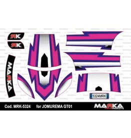 MARKA RACING PRODUCTS KEN MRK-5324 SKIN ADHESIVE JOMUREMA BODY JR-GT01 COLOR 5