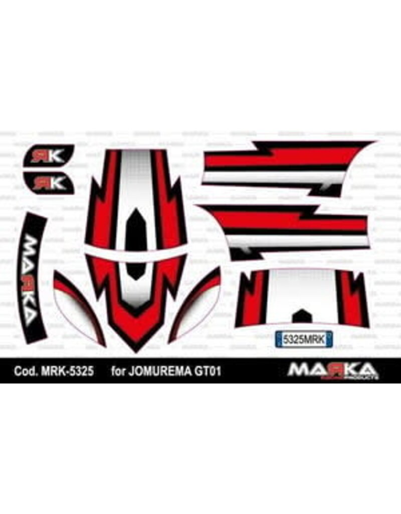 MARKA RACING PRODUCTS MRK-5325 SKIN ADHESIVE JOMUREMA BODY JR-GT01 COLOR 6