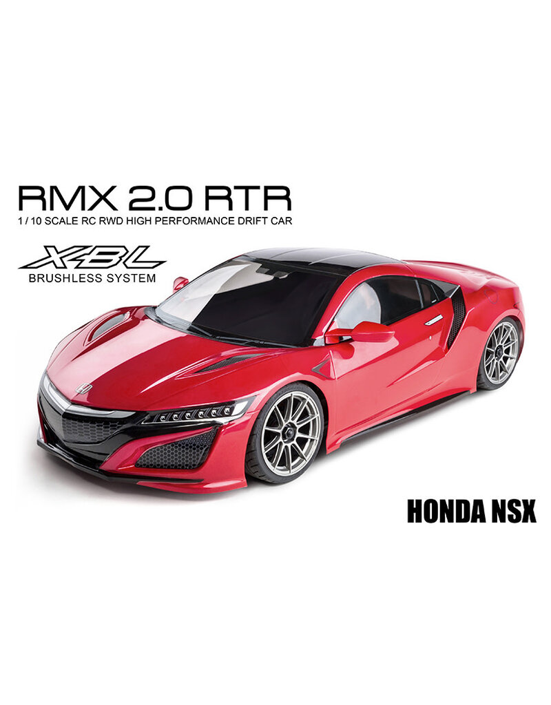 MST MXS-533701R MST RMX 2.0 1/10 2WD BRUSHLESS RTR DRIFT CAR W/ HONDA NSX BODY (RED)