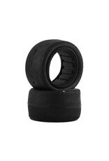 JCONCEPTS JCO4017-06 SMOOTHIE 2 2.2" REAR BUGGY TIRES (2) (SILVER)