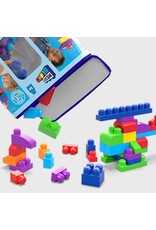 MEGA BLOKS FP DCH63 MEGA BLOKS FIRST BUILDERS BIG BUILDING BAG: BLUE BAG