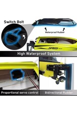 EXHOBBY VOL79114 VECTOR 65 BRUSHED BOAT RTR: YELLOW