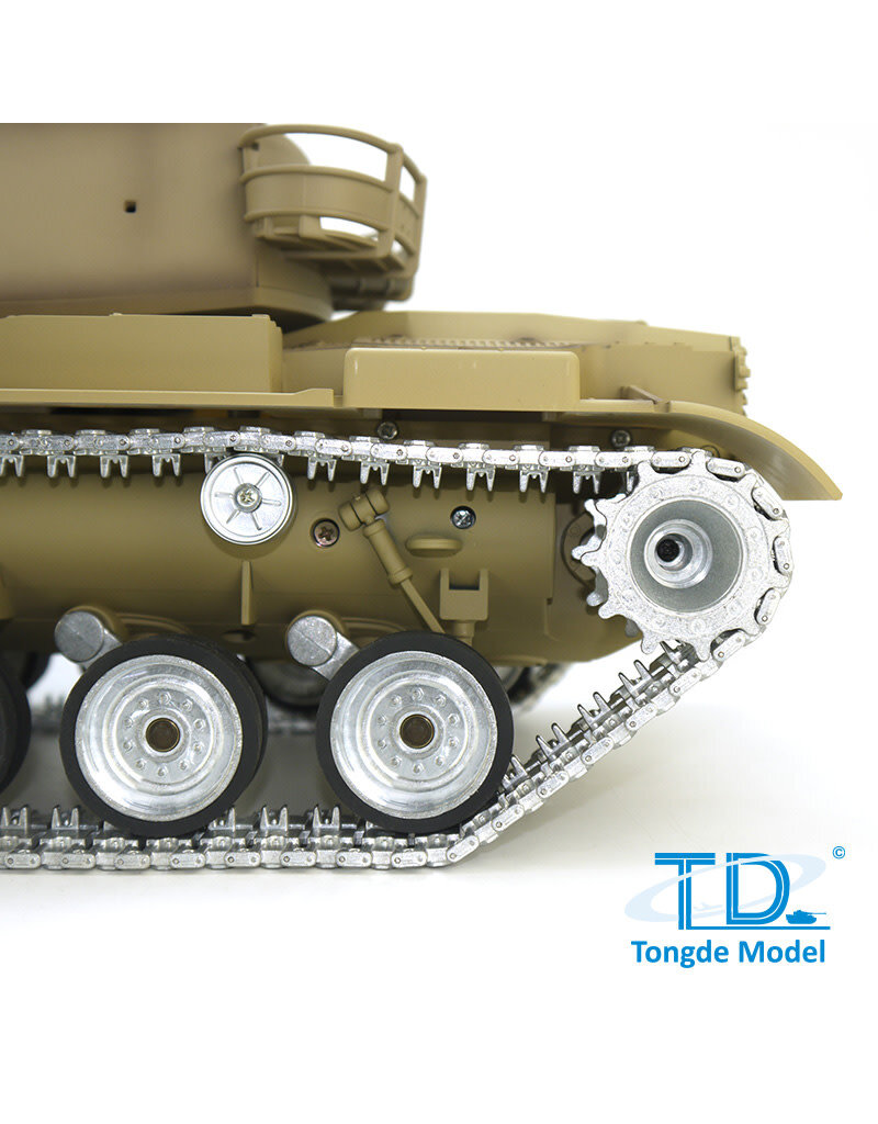 TONGDE MODEL TDM20221U M60A1 W/ ERA UPGRADE 1/16 BATTLE TANK