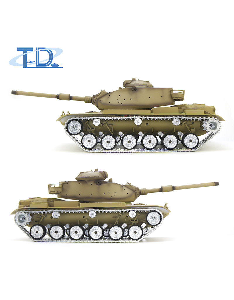 TONGDE MODEL TDM20221U M60A1 W/ ERA UPGRADE 1/16 BATTLE TANK