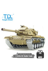 TONGDE MODEL TDM20221U M60A1 W/ ERA UPGRADE 1/16 BATTLE TANK