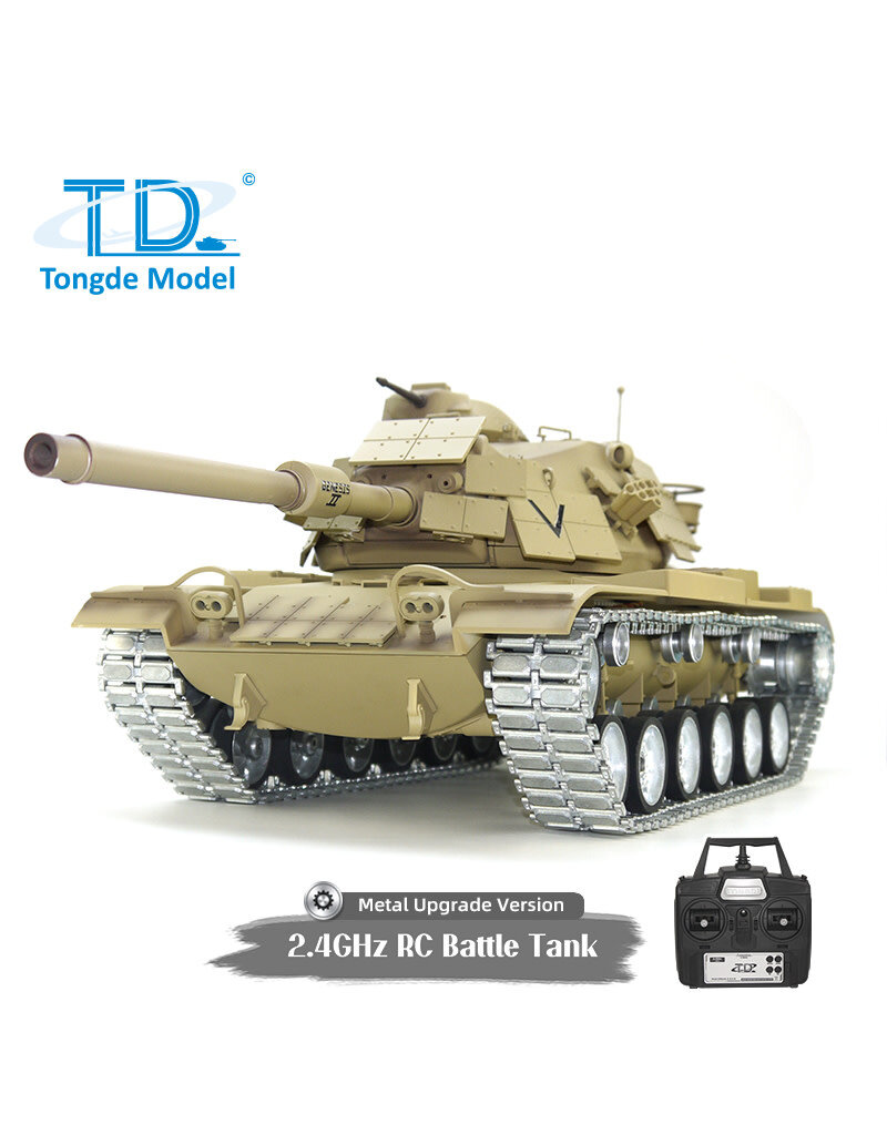 TONGDE MODEL TDM20221U M60A1 W/ ERA UPGRADE 1/16 BATTLE TANK