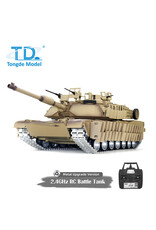 TONGDE MODEL TDM01212U M1A2 TUSK TANK UPGRADE 1/16 SCALE BATTLE TANK