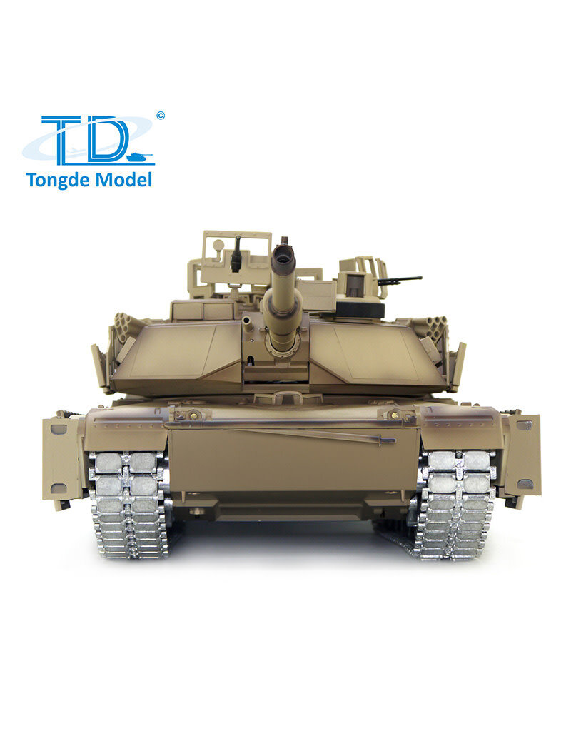 TONGDE MODEL TDM01212U M1A2 TUSK TANK UPGRADE 1/16 SCALE BATTLE TANK