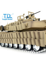 TONGDE MODEL TDM01212U M1A2 TUSK TANK UPGRADE 1/16 SCALE BATTLE TANK