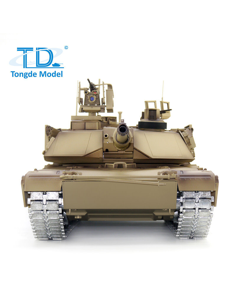 TONGDE MODEL TDM01211U M1A2 ABRAMS UPGRADE 1/16 BATTLE TANK