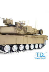 TONGDE MODEL TDM01211U M1A2 ABRAMS UPGRADE 1/16 BATTLE TANK