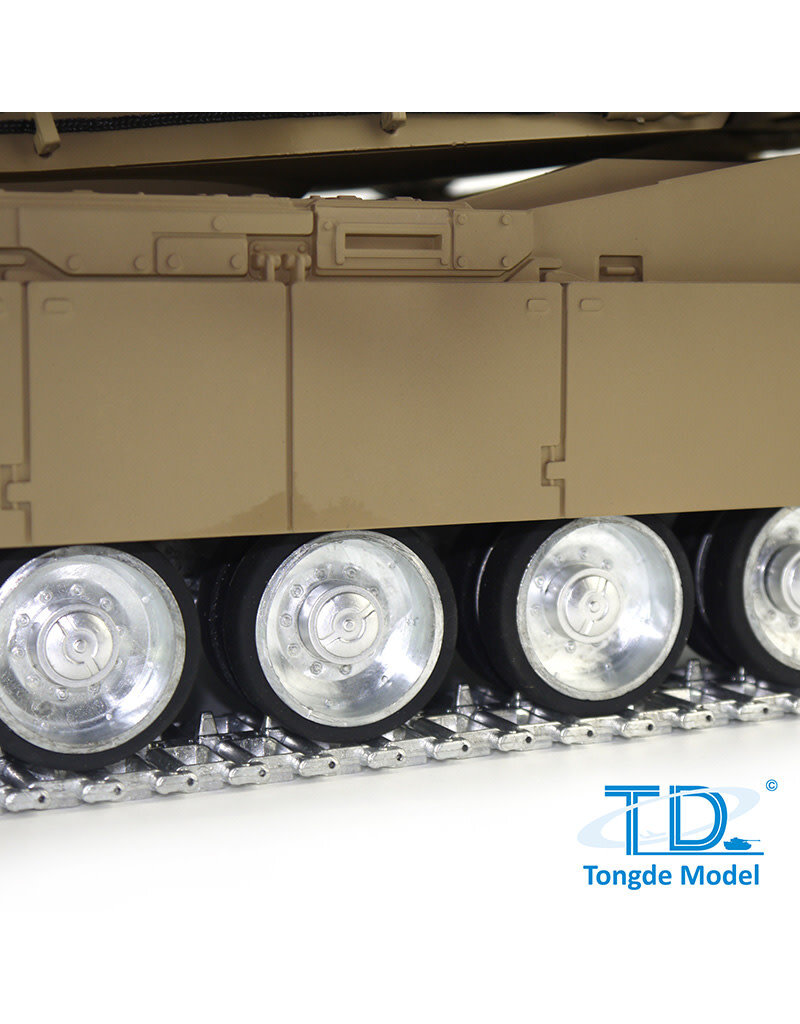 TONGDE MODEL TDM01211U M1A2 ABRAMS UPGRADE 1/16 BATTLE TANK