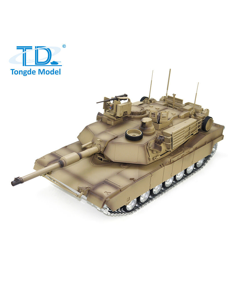 TONGDE MODEL TDM01211U M1A2 ABRAMS UPGRADE 1/16 BATTLE TANK