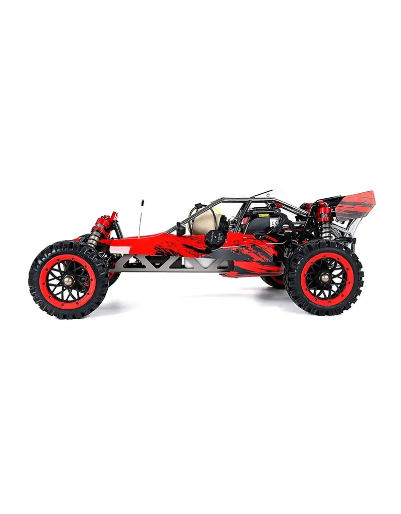 ROVAN RC RV450A-34 1/5 SCALE 45CC GAS BAJA BUGGY RTR: RED
