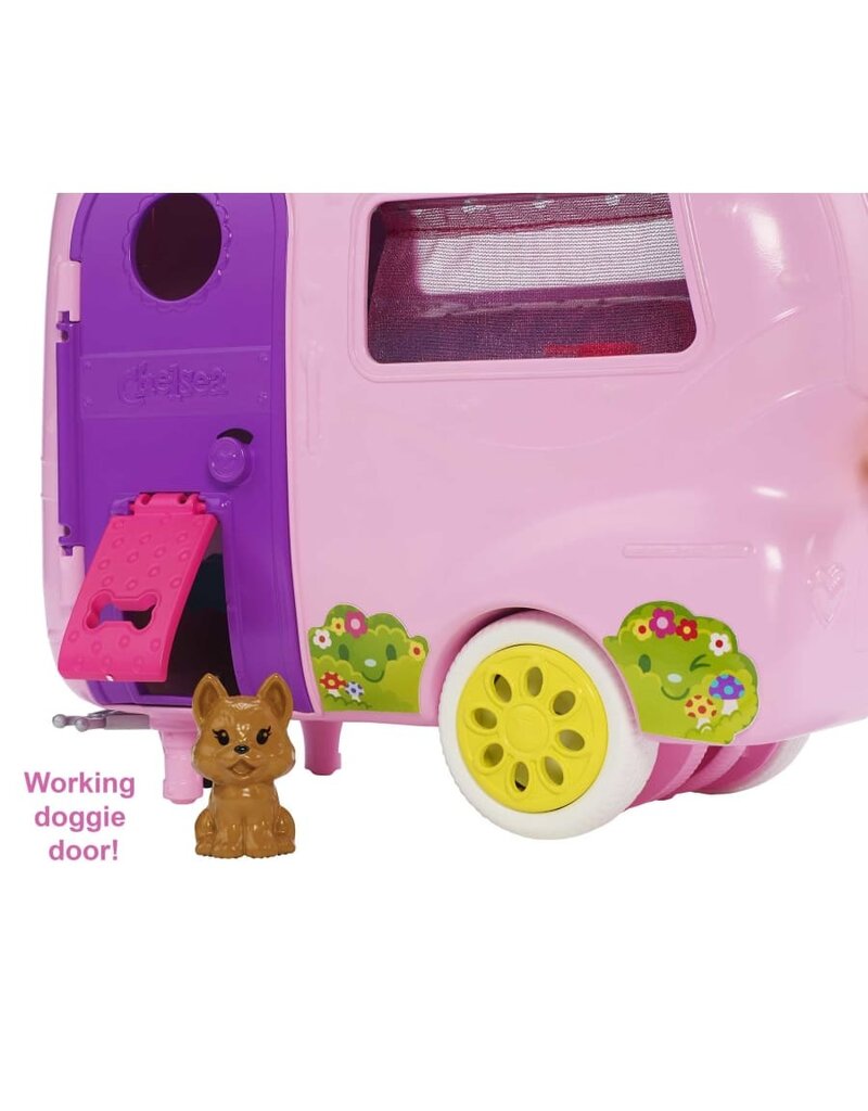 BARBIE MTL FXG90 BARBIE CLUB CHELSEA CAMPER